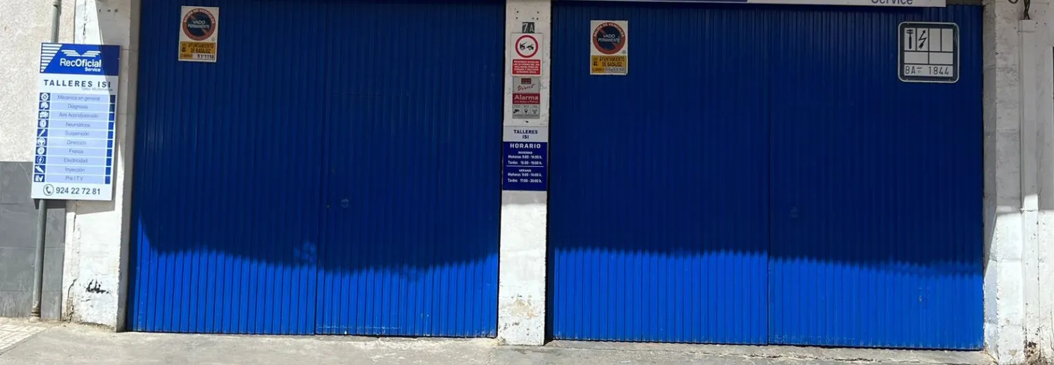 Fachada Talleres Isi