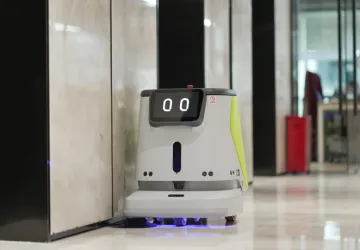 Limpieza automática con robot
