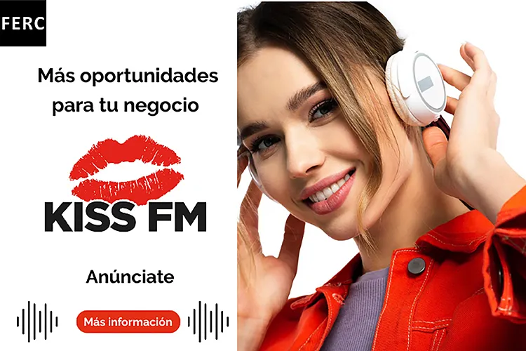 Publicidad en Kiss Fm