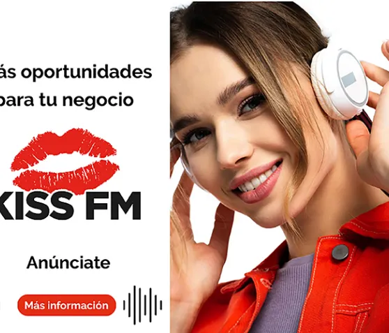 Publicidad en Kiss Fm